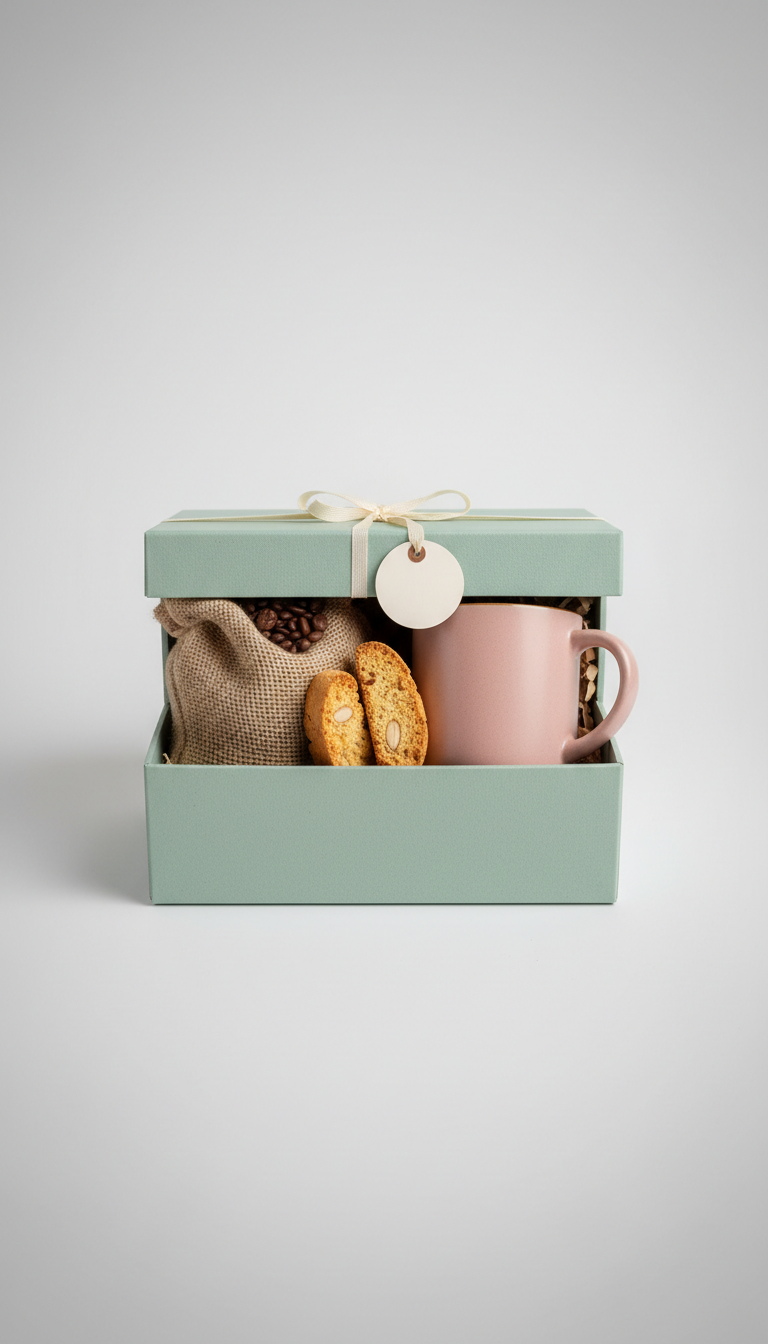Coffee lover's gift set with specialty roast coffee